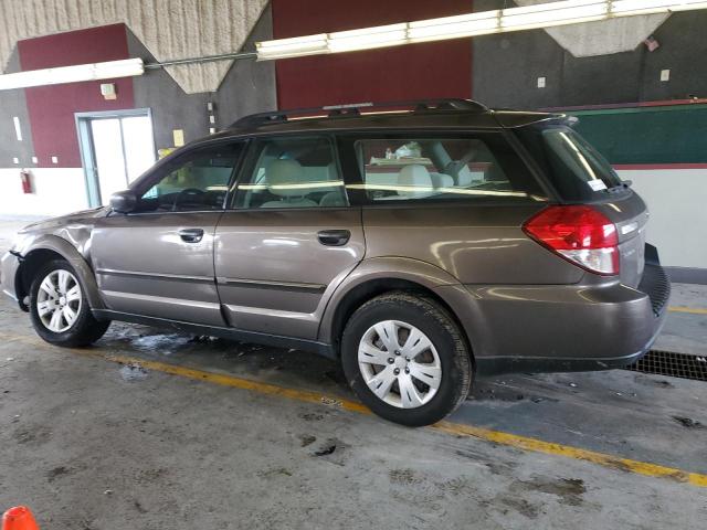 4S4BP60C597336261 - 2009 SUBARU OUTBACK BROWN photo 2