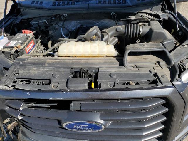 1FTEW1EF9FFB43199 - 2015 FORD F150 SUPERCREW GRAY photo 11