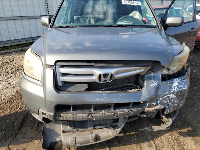 5FNYF28487B029570 - 2007 HONDA PILOT EX GRAY photo 12