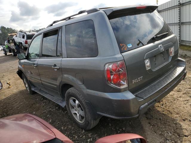 5FNYF28487B029570 - 2007 HONDA PILOT EX GRAY photo 2