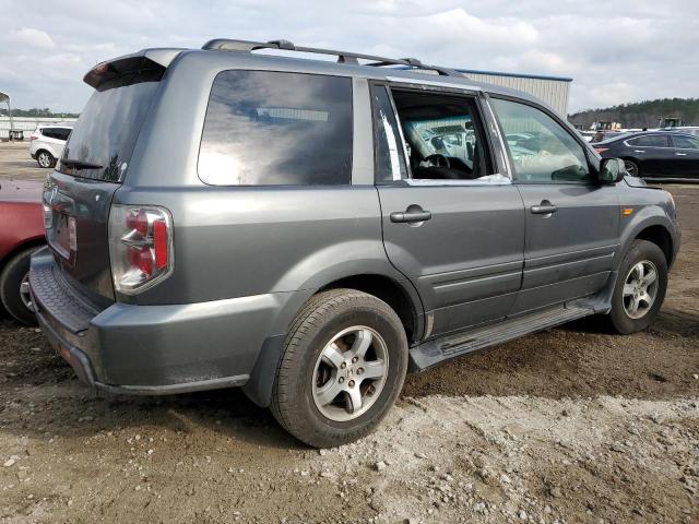 5FNYF28487B029570 - 2007 HONDA PILOT EX GRAY photo 3