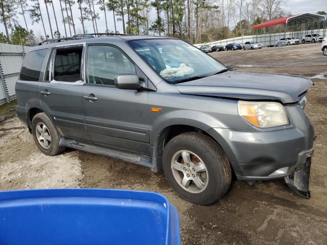 5FNYF28487B029570 - 2007 HONDA PILOT EX GRAY photo 4