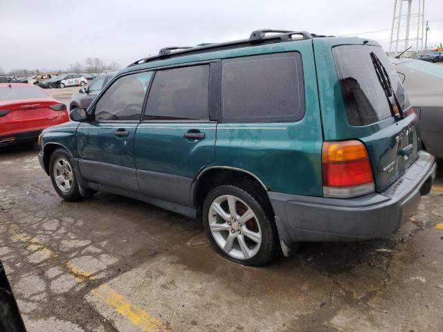 JF1SF6356YH712369 - 2000 SUBARU FORESTER L GREEN photo 2