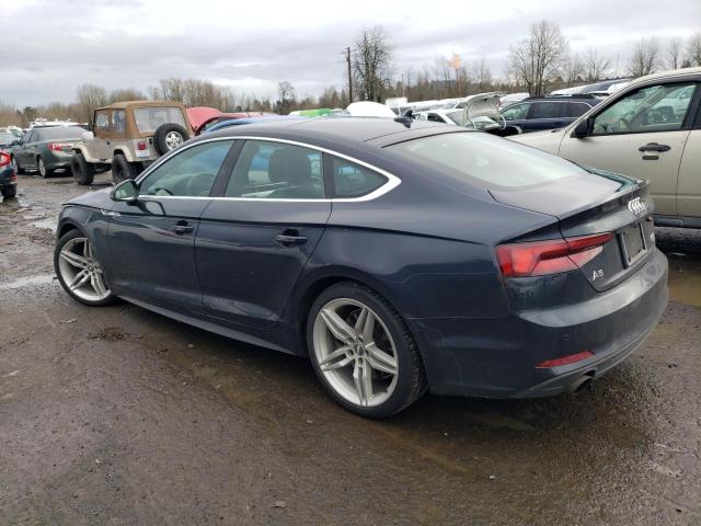 WAUFNCF51JA053685 - 2018 AUDI A5 PRESTIGE S-LINE BLUE photo 2