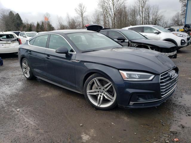 WAUFNCF51JA053685 - 2018 AUDI A5 PRESTIGE S-LINE BLUE photo 4