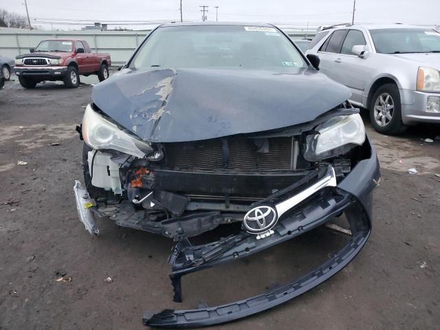 4T4BF1FK1FR507773 - 2015 TOYOTA CAMRY LE BLUE photo 5