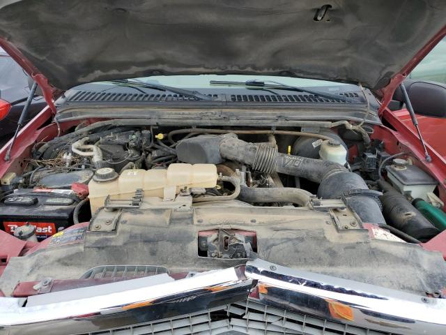 1FMNU43S92EB39933 - 2002 FORD EXCURSION LIMITED RED photo 11
