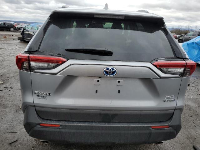 JTMRWRFVXPD167580 - 2023 TOYOTA RAV4 XLE SILVER photo 6