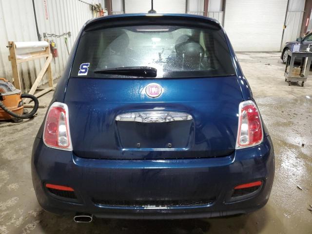 3C3CFFBR0ET275960 - 2014 FIAT 500 SPORT BLUE photo 6