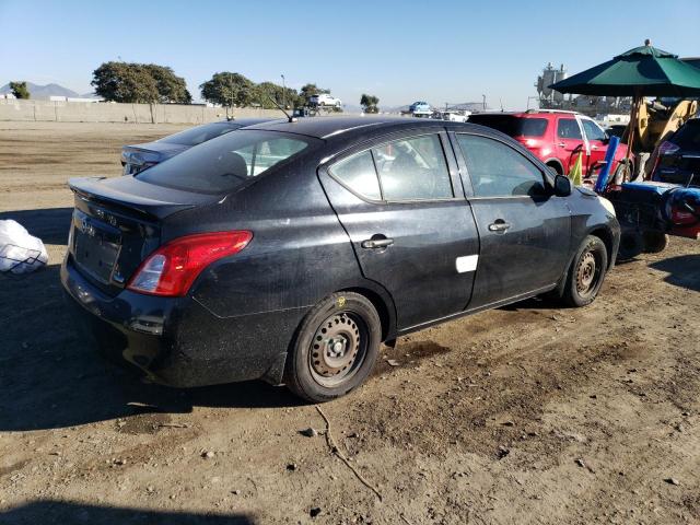 3N1CN7AP5EL850707 - 2014 NISSAN VERSA S BLACK photo 3