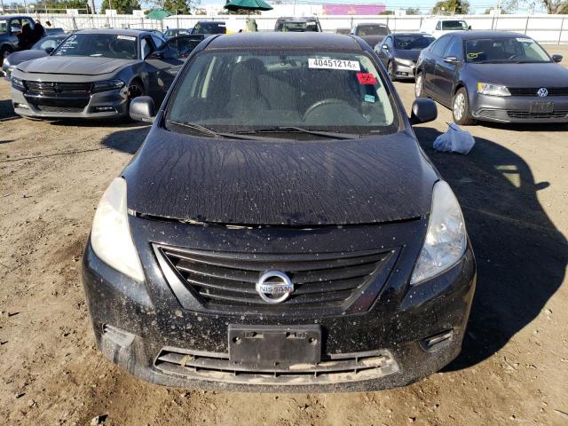 3N1CN7AP5EL850707 - 2014 NISSAN VERSA S BLACK photo 5