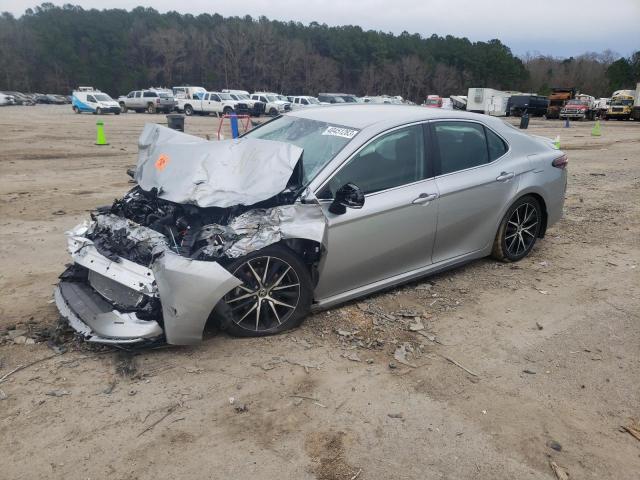 4T1G11AK6PU742547 - 2023 TOYOTA CAMRY SE NIGHT SHADE SILVER photo 1