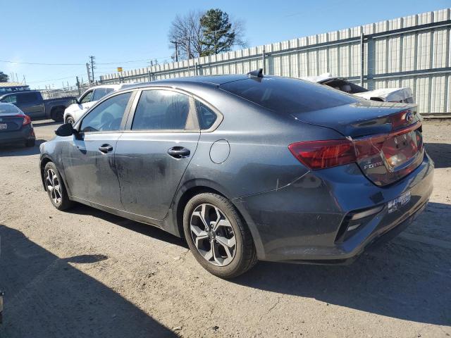 3KPF24AD1KE136757 - 2019 KIA FORTE FE GRAY photo 2