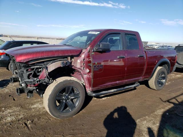 1C6RR7GG1NS191259 - 2022 RAM 1500 CLASS SLT მუქწითელი ფოტო 1