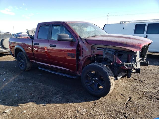 1C6RR7GG1NS191259 - 2022 RAM 1500 CLASS SLT მუქწითელი ფოტო 4