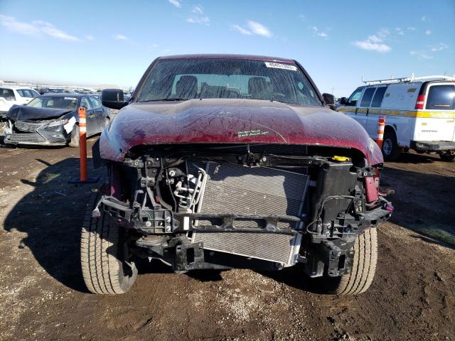 1C6RR7GG1NS191259 - 2022 RAM 1500 CLASS SLT მუქწითელი ფოტო 5