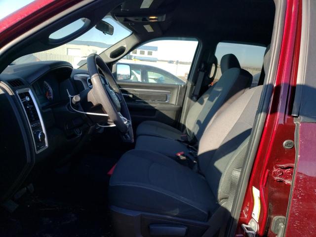 1C6RR7GG1NS191259 - 2022 RAM 1500 CLASS SLT მუქწითელი ფოტო 7