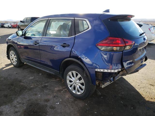 KNMAT2MV6HP526777 - 2017 NISSAN ROGUE S BLUE photo 2