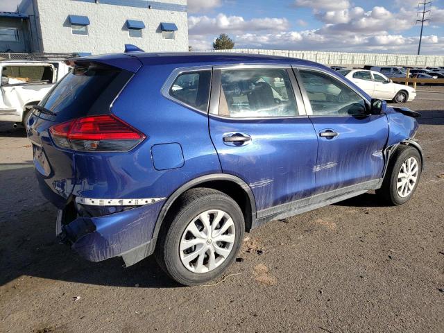 KNMAT2MV6HP526777 - 2017 NISSAN ROGUE S BLUE photo 3