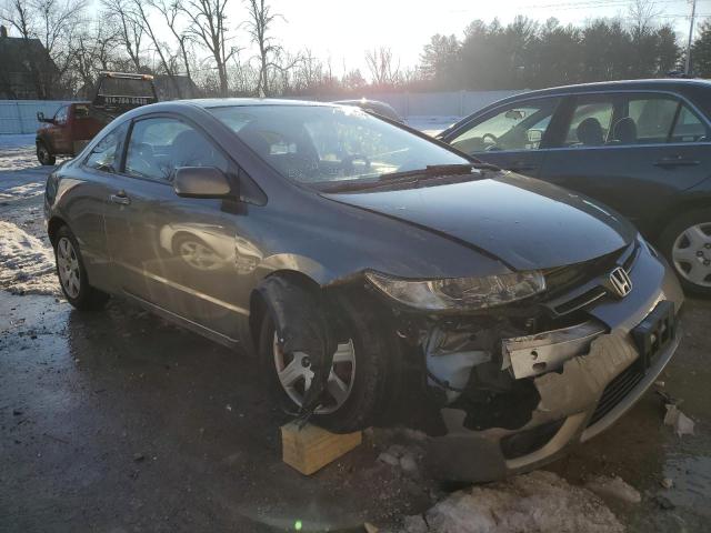 2HGFG12607H552263 - 2007 HONDA CIVIC LX GRAY photo 4