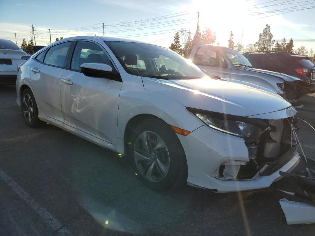 2HGFC2F63LH587417 - 2020 HONDA CIVIC LX WHITE photo 4