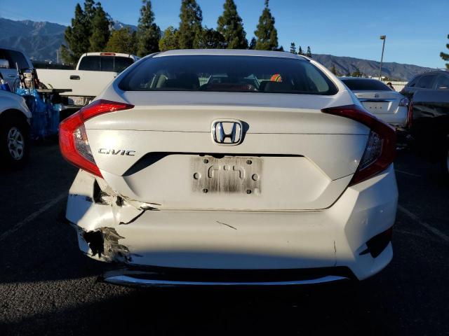 2HGFC2F63LH587417 - 2020 HONDA CIVIC LX WHITE photo 6