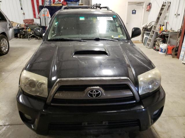 JTEBU14R870114779 - 2007 TOYOTA 4RUNNER SR5 BLACK photo 5