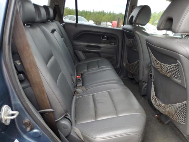 5FNYF18676B028842 - 2006 HONDA PILOT EX BLUE photo 10