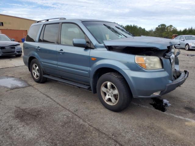 5FNYF18676B028842 - 2006 HONDA PILOT EX BLUE photo 4