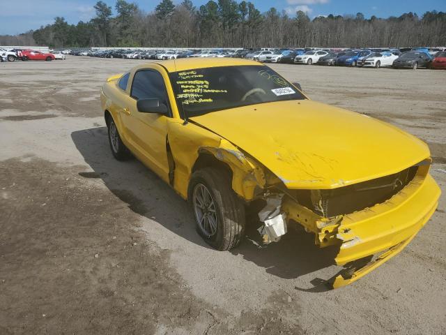 1ZVFT80N655171435 - 2005 FORD MUSTANG YELLOW photo 4