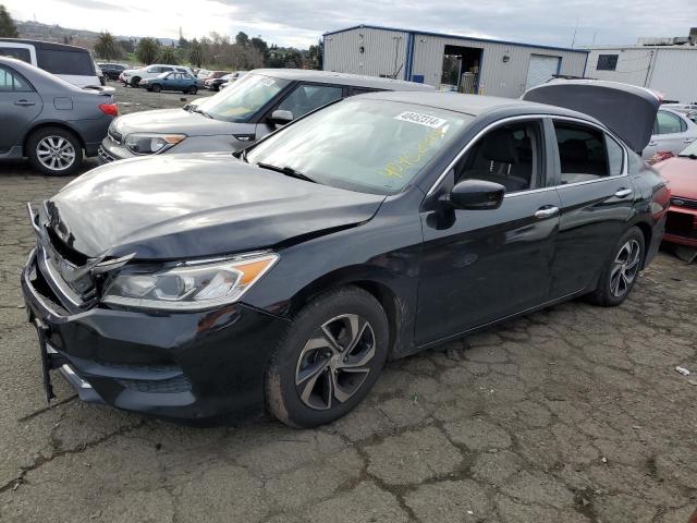 1HGCR2F34HA167677 - 2017 HONDA ACCORD LX BLACK photo 1