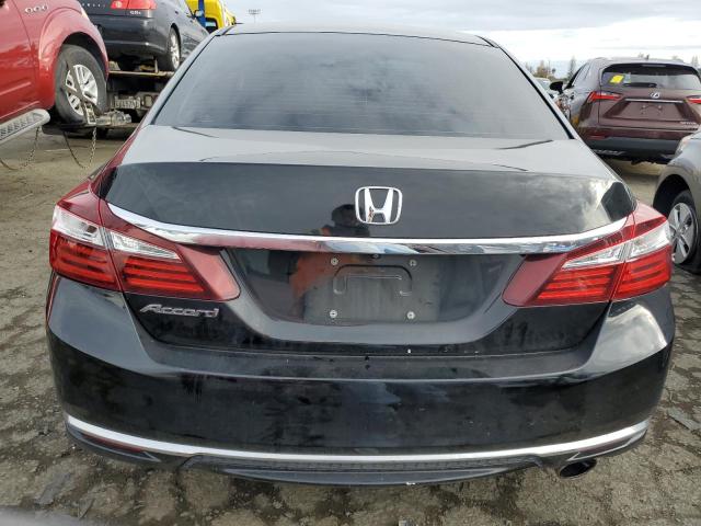 1HGCR2F34HA167677 - 2017 HONDA ACCORD LX BLACK photo 6