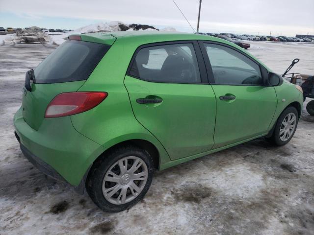 JM1DE1KY1C0144849 - 2012 MAZDA MAZDA2 GREEN photo 3