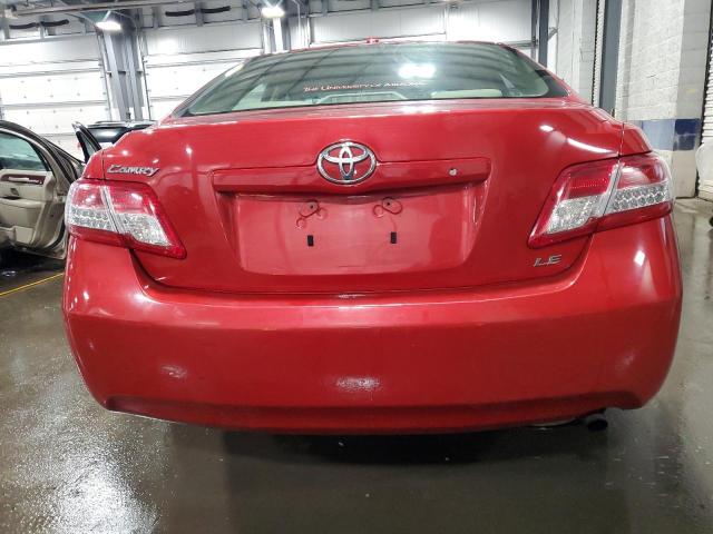 4T4BF3EK8AR038882 - 2010 TOYOTA CAMRY BASE RED photo 6