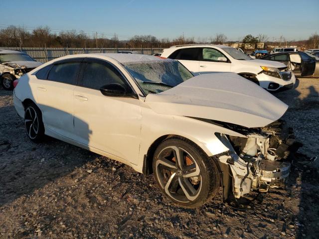 1HGCV1F44MA023720 - 2021 HONDA ACCORD SPORT SE WHITE photo 4