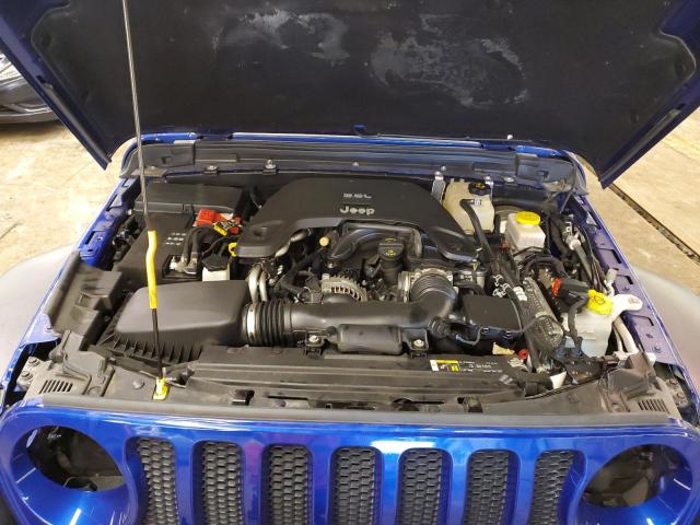 1C4HJXDG0KW583573 - 2019 JEEP WRANGLER U SPORT BLUE photo 11