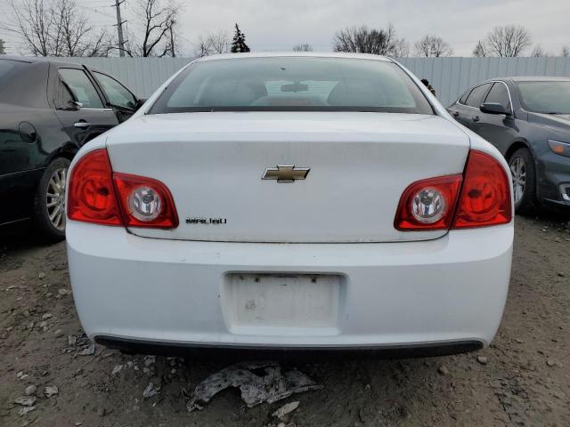 1G1ZA5EU7CF306510 - 2012 CHEVROLET MALIBU LS WHITE photo 6