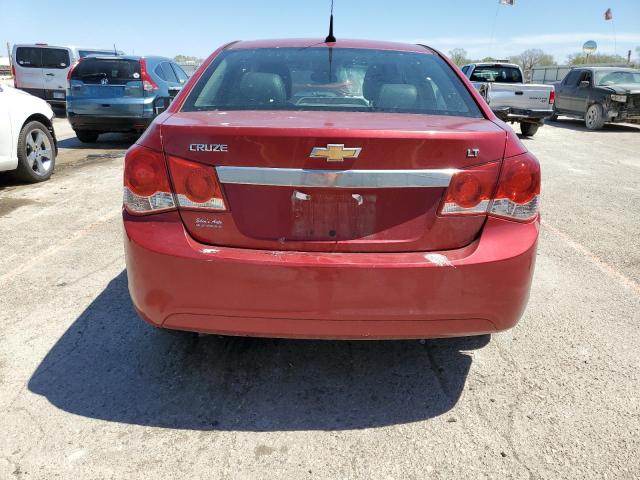 1G1PE5SB5D7195112 - 2013 CHEVROLET CRUZE LT RED photo 6