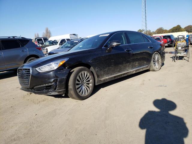 KMHG54JH2JU046009 - 2018 GENESIS G90 ULTIMATE BLACK photo 1