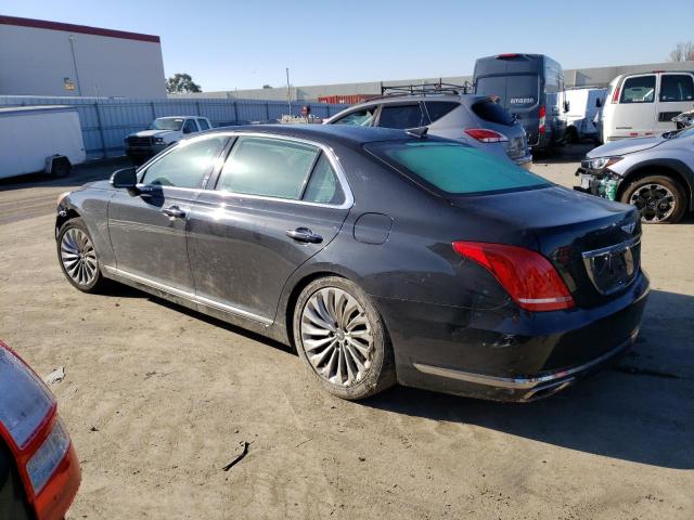 KMHG54JH2JU046009 - 2018 GENESIS G90 ULTIMATE BLACK photo 2