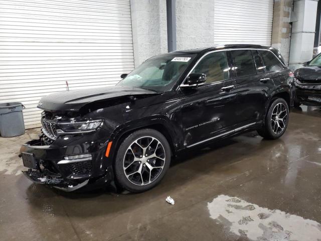 1C4RJHEG0N8626097 - 2022 JEEP GRAND CHER SUMMIT შავი ფოტო 1