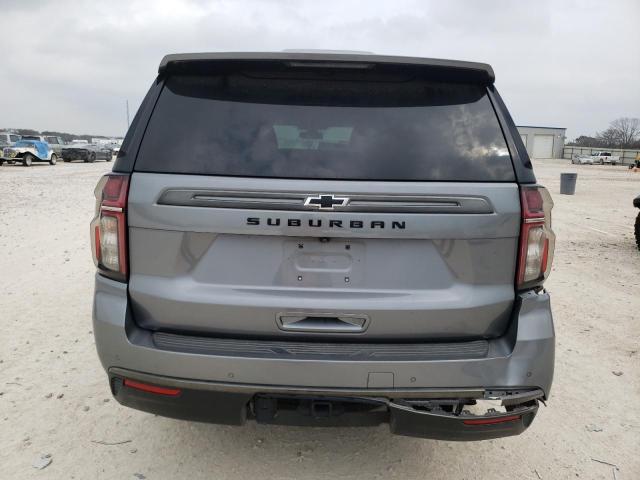 1GNSKDKD0MR403446 - 2021 CHEVROLET SUBURBAN K1500 Z71 GRAY photo 6