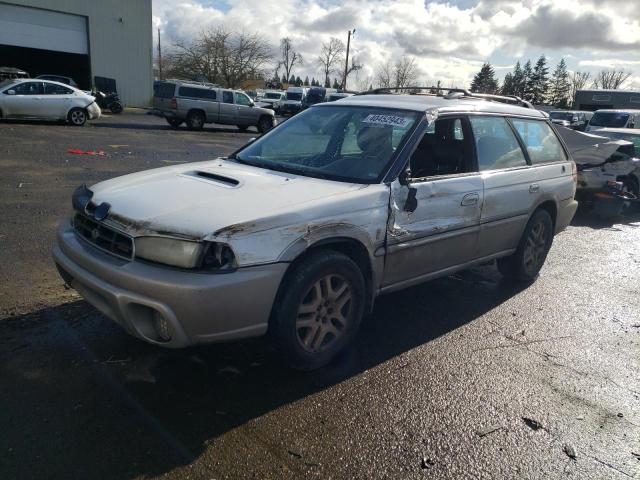 4S3BG685XX7634750 - 1999 SUBARU LEGACY OUTBACK WHITE photo 1