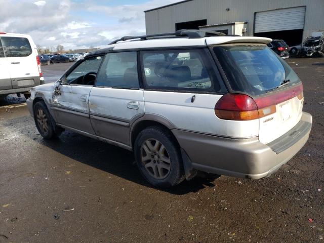 4S3BG685XX7634750 - 1999 SUBARU LEGACY OUTBACK WHITE photo 2