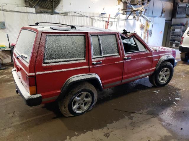 1J4FJ28S2TL117505 - 1996 JEEP CHEROKEE SE RED photo 3