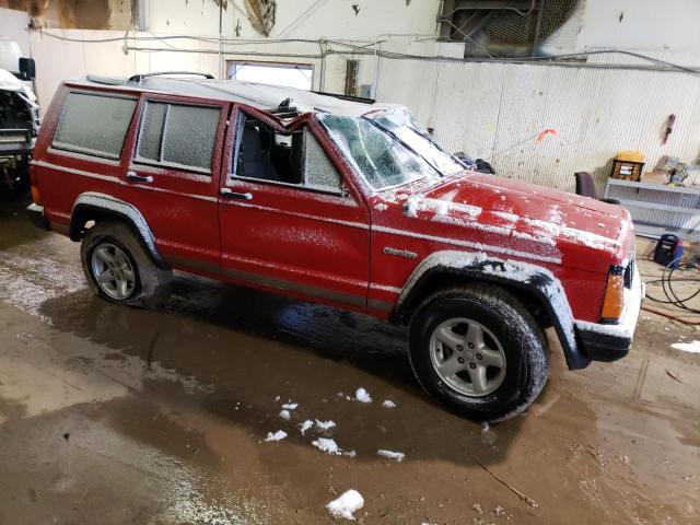 1J4FJ28S2TL117505 - 1996 JEEP CHEROKEE SE RED photo 4