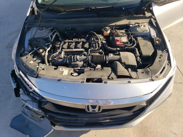 1HGCV1F17KA105850 - 2019 HONDA ACCORD LX SILVER photo 11