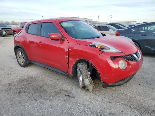 JN8AF5MR1FT505131 - 2015 NISSAN JUKE S RED photo 4