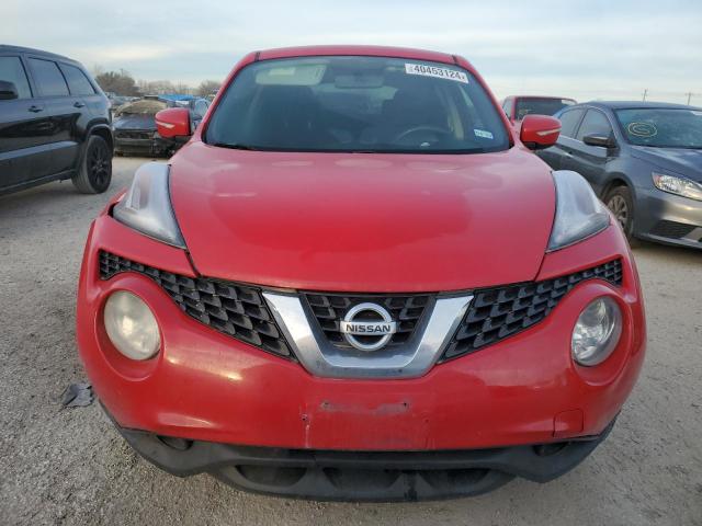 JN8AF5MR1FT505131 - 2015 NISSAN JUKE S RED photo 5