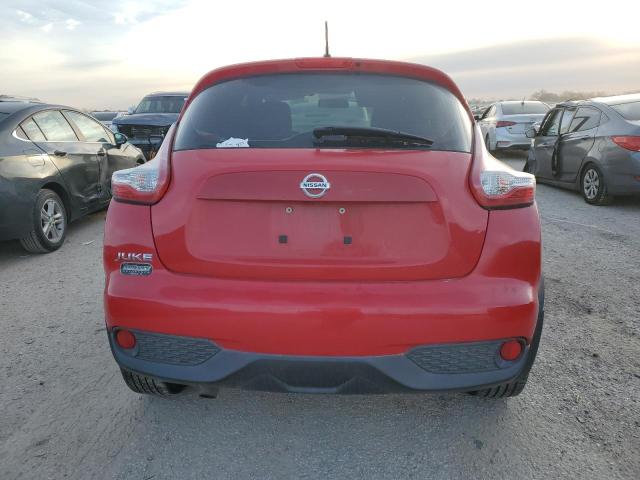 JN8AF5MR1FT505131 - 2015 NISSAN JUKE S RED photo 6